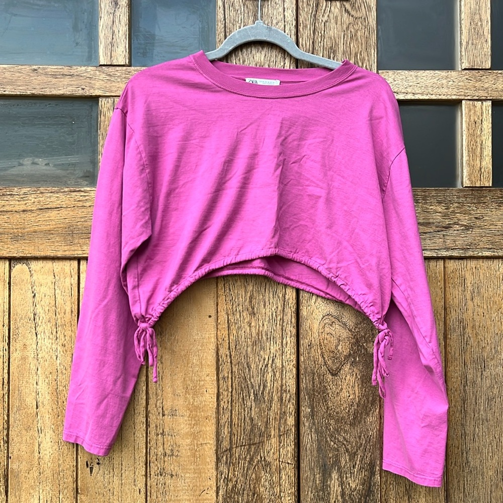 Oversized Cropped long sleeve